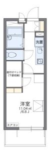 レオパレスハーモニーの間取り画像