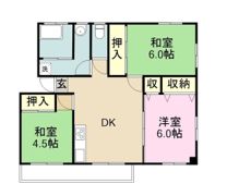 田口コーポの間取り画像