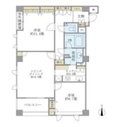 アパートメンツ東山の間取り画像