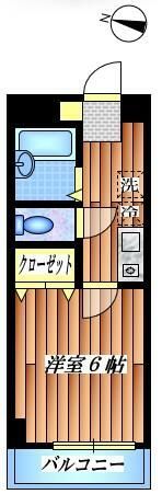 シャインハイツ秋津の間取り画像