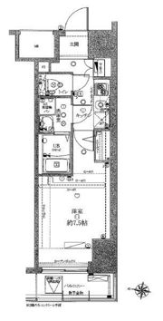 Rising place西浅草の間取り画像