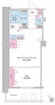 レジディア荻窪Ⅲの間取り画像