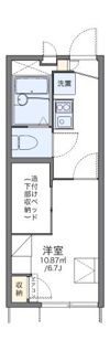 レオパレスSimple大今里の間取り画像