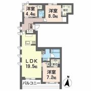 ベラフォレスタ 深沢の間取り画像