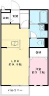 アムールの間取り画像