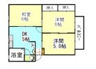 クリスタルハイツ平福の間取り画像