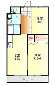 ル・ヴァンⅡの間取り画像