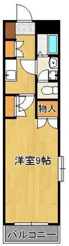 シャルマンステューディオIIの間取り画像