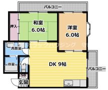 ハイム21の間取り画像