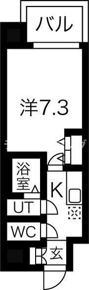 LIVIAZ SHIN-OSAKA Cielの間取り画像