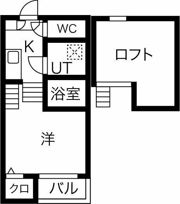 ル ソレイユ安田通の間取り画像