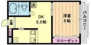 メゾン・ド・リビエールの間取り画像