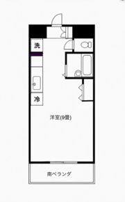 ユウキサンハイツの間取り画像