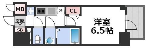 プレサンス四天王寺前夕陽ヶ丘 凛宮の間取り画像