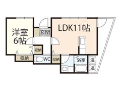 メゾン月見の間取り画像