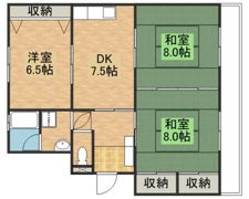 レジデンス木村の間取り画像