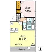 シャティK Ⅱの間取り画像
