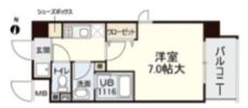 新大阪南グランドマンションの間取り画像