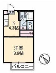 グレースパークの間取り画像