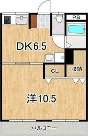 男井間マンションの間取り画像
