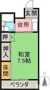 加藤マンションの間取り画像