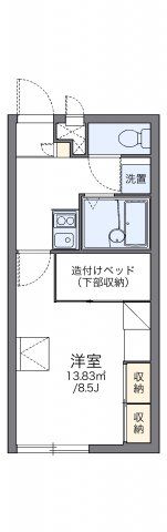 レオパレスTKの間取り画像