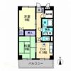 津山マンションの間取り画像