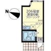 ユナイト衣笠ジョルジェットの間取り画像