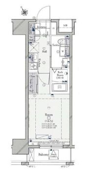 コンシェリア・デュー池袋の間取り画像