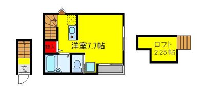 レスペデザ小岩の間取り画像