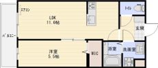 フェリス道本の間取り画像