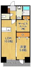 プレジデンス ざ京の間取り画像