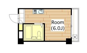 ヴィラ五月の間取り画像
