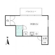 コンド六番館の間取り画像