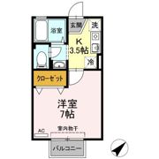 セジュール井川の間取り画像