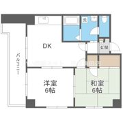 エクセルコート千里丘の間取り画像