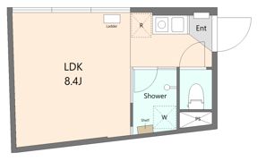 エストラルゴ西小山Ⅱの間取り画像