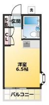 コーポ古川の間取り画像