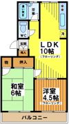 ブラウンハイツの間取り画像