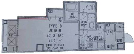 パークヒルズ平井の間取り画像