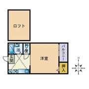 YOSHINO PIER 藤崎の間取り画像
