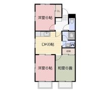 メゾンニューライフB棟の間取り画像