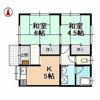 小豆餅1丁目24－13貸家の間取り画像