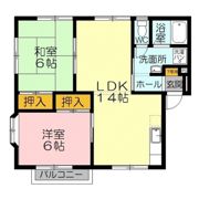 プラースモトイケA棟の間取り画像