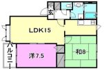 ディアス東山の間取り画像