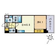レジディア警固の間取り画像