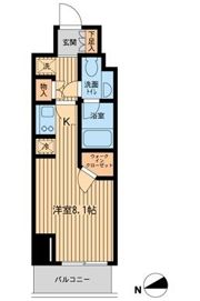 ファインアドレス新御徒町の間取り画像