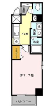 ベルデュール小石川の間取り画像