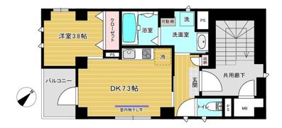 Maison K（メゾン ケイ）の間取り画像