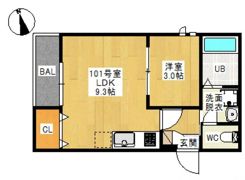 GRANDTIC DESSINの間取り画像